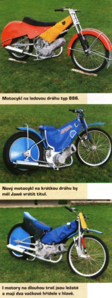 Plochodrážní motocykly JAWA